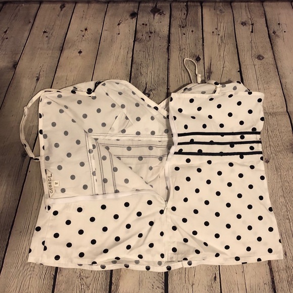 Polka dot George tank op size 12 - Picture 2 of 7